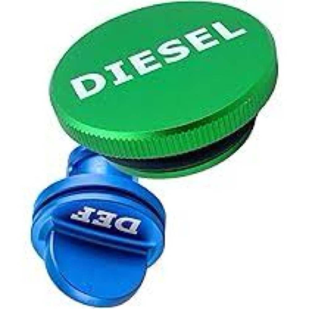 Unifizz Magnetic Billet Aluminum Blue D-ie-sel Exhaust Fluid Cap